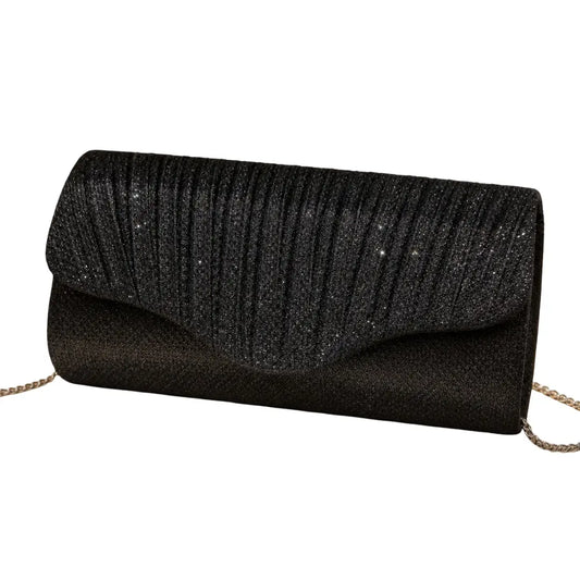 Bolso de mano con brillos para matrimonio - Plu: 701