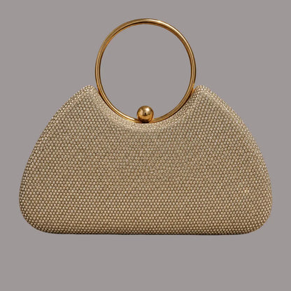 Bolso de mano con pedrería - Plu: 49352