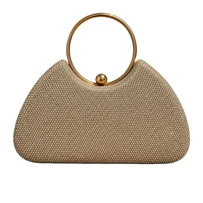Bolso de mano con pedrería - Plu: 49352
