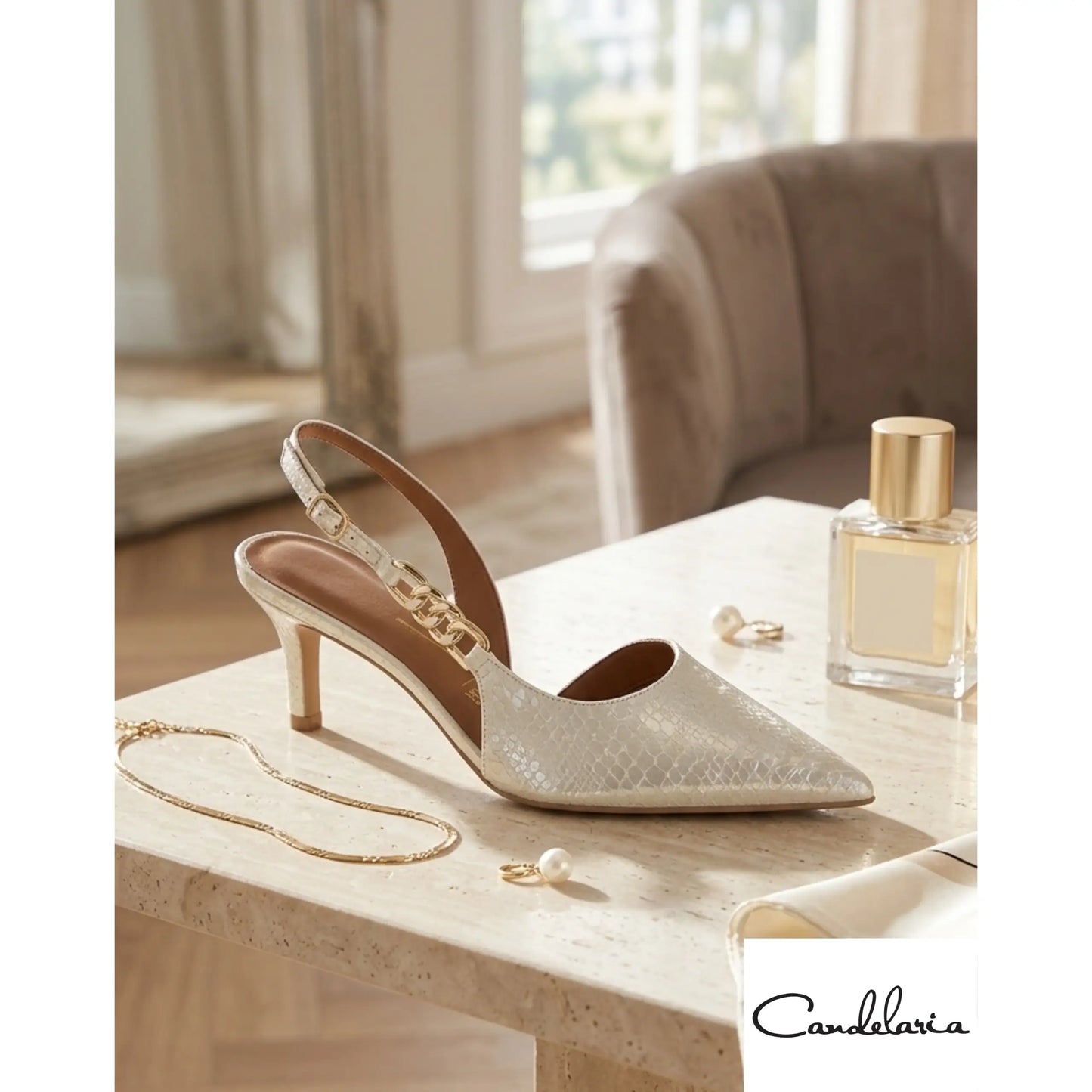 Stiletto casual verniz - Ref: 145610430336