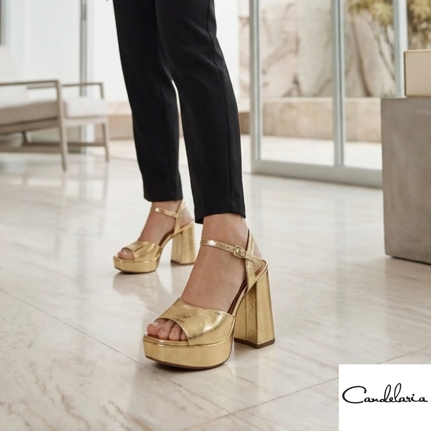 Sandalia elegante de moda - Ref: 647220730591
