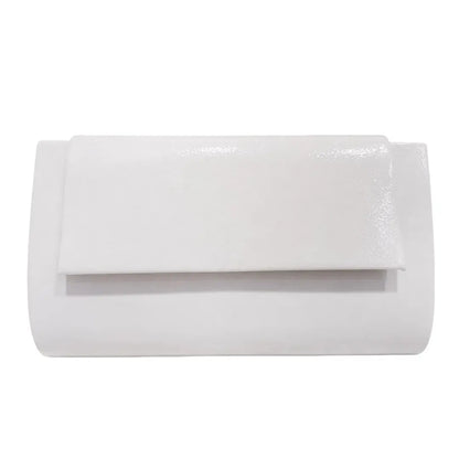 Carteras de mano blancas para matrimonio de día - Plu: 7987