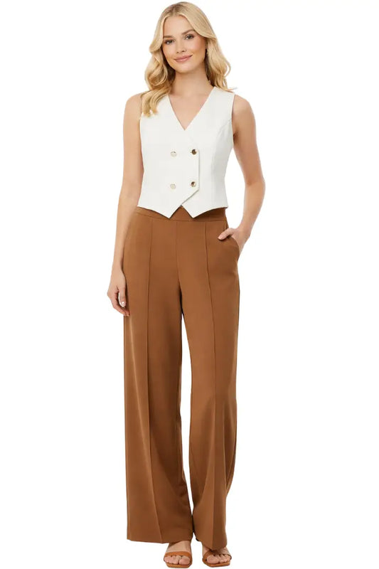 Chaleco ejecutivo formal mujer