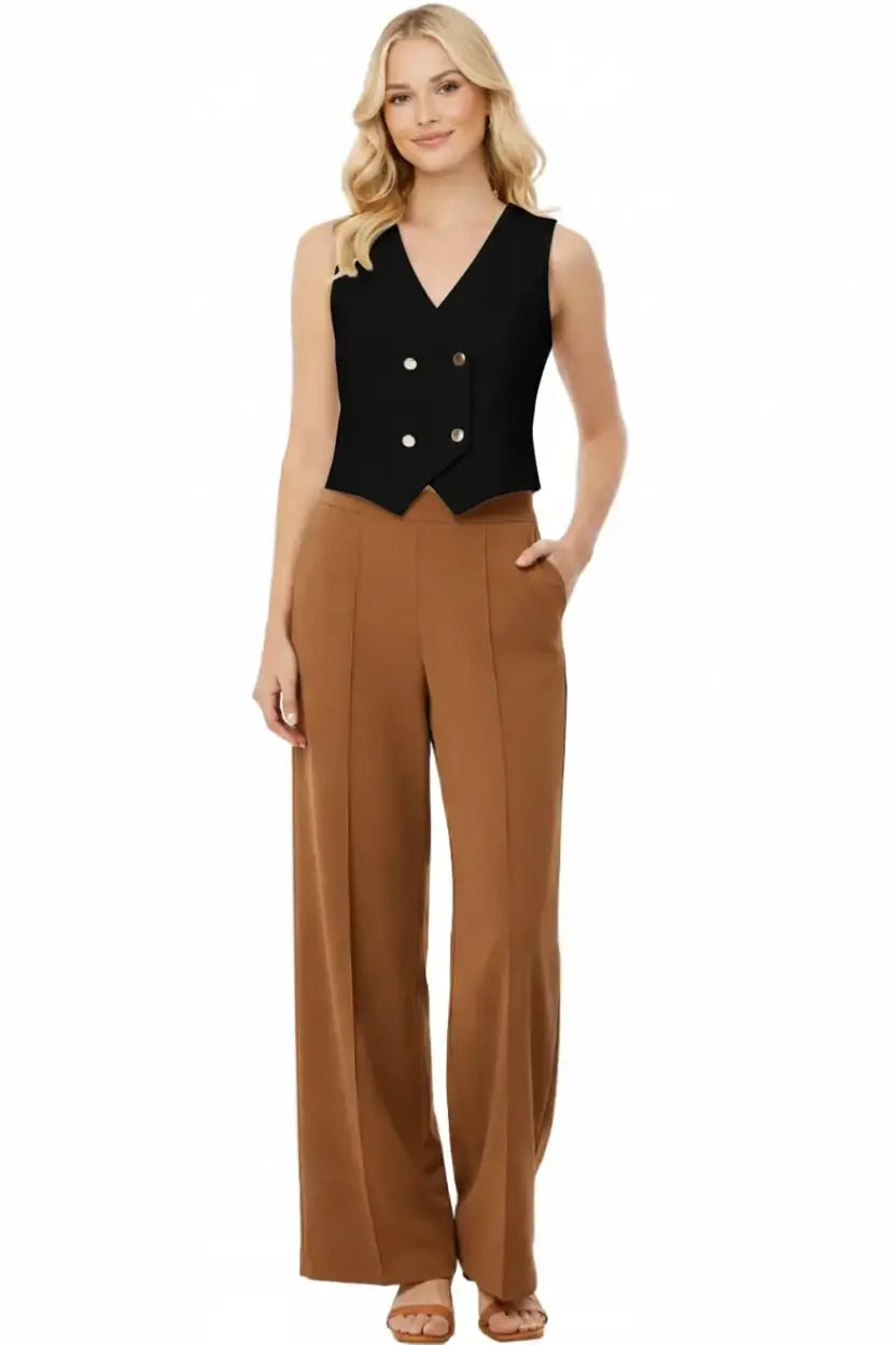 Chaleco ejecutivo formal mujer