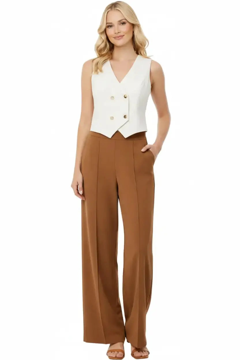 Chaleco ejecutivo formal mujer