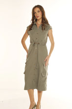 Cargar imagen en el visor de la galería, VESTIDO CASUAL MUJER - JIMENA
