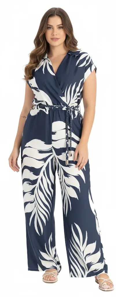 Enterizo plus size casual