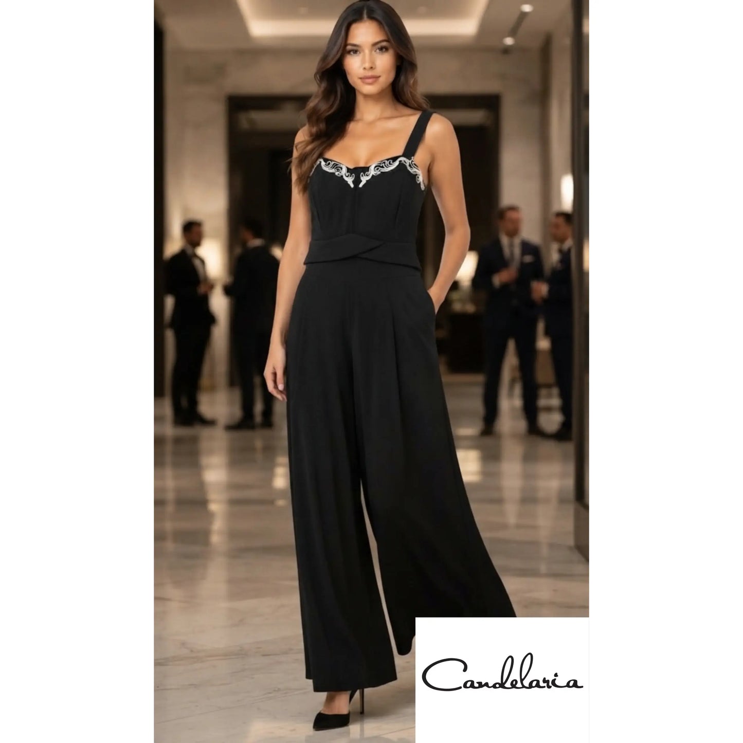 Enterizo elegante para noche - Ref: 11307140-210