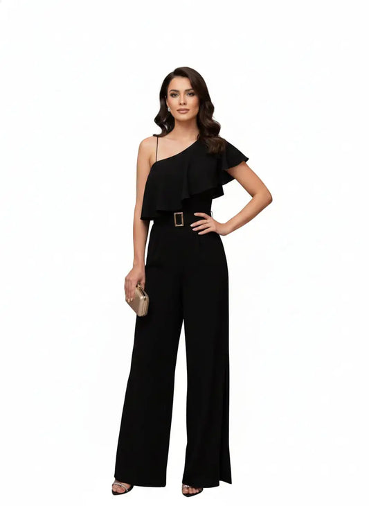 Enterizo glam largo diseño elegante