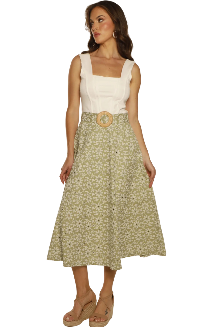Falda elegante mujer - Abril