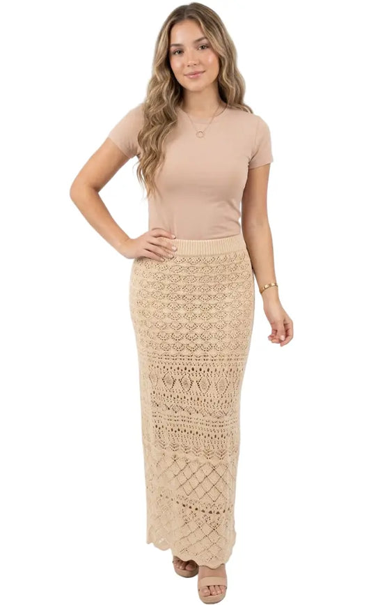 Falda larga playera - Ref: IMJ9809S-190