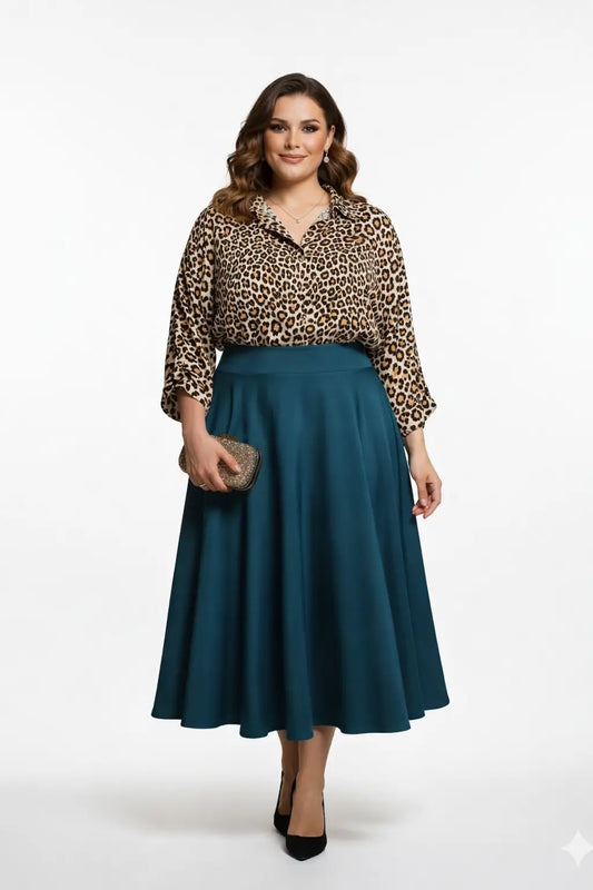 Falda plus size mujer