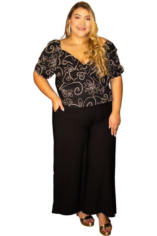 Blusa plus mujer - Nina