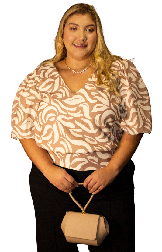 Blusa plus mujer - Mila