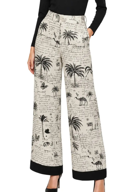 Pantalón casual mujer outfit moderno - Ref: 13919-120