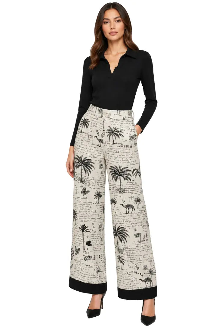 Pantalón casual mujer outfit moderno - Ref: 13919-120