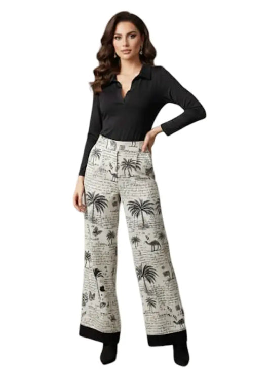 Pantalón casual mujer outfit moderno