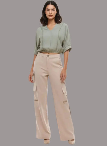 Pantalón casual relajado - Ref: 10969-150