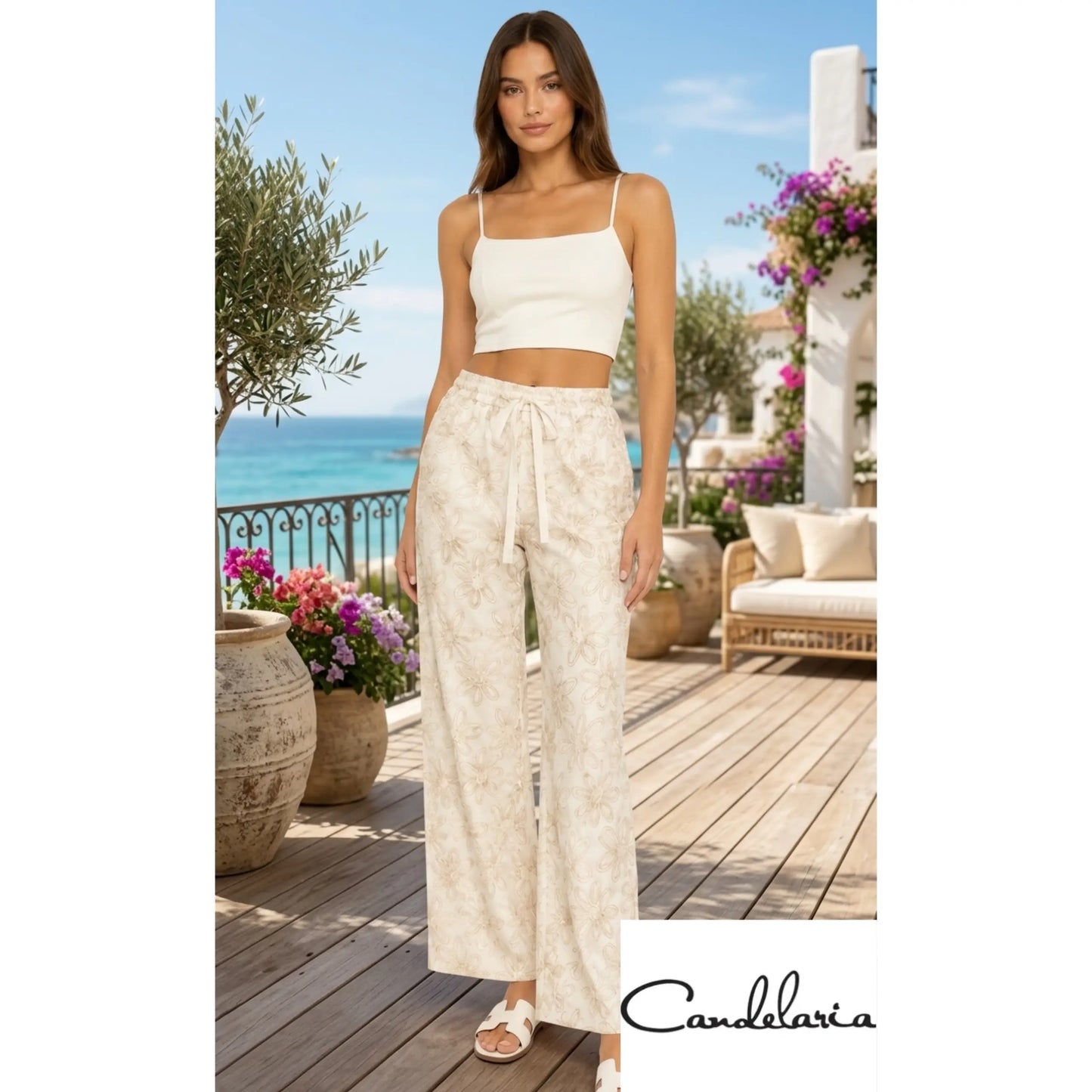 Pantalón floral - Ref: 1154284-160
