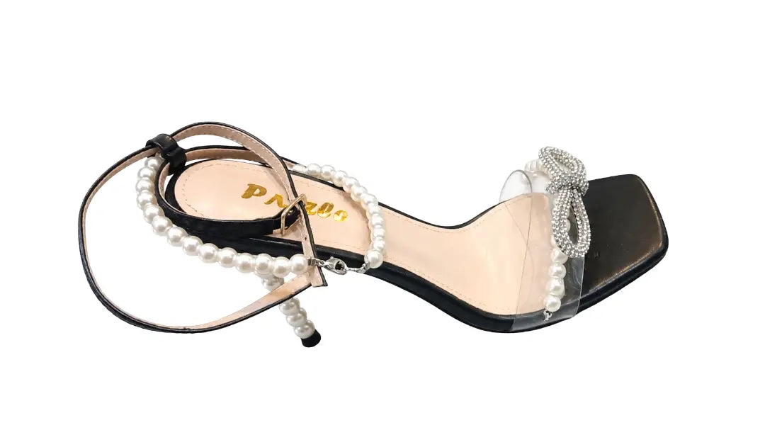 Sandalia con perlas para mujer - Ref: MADISON - 180