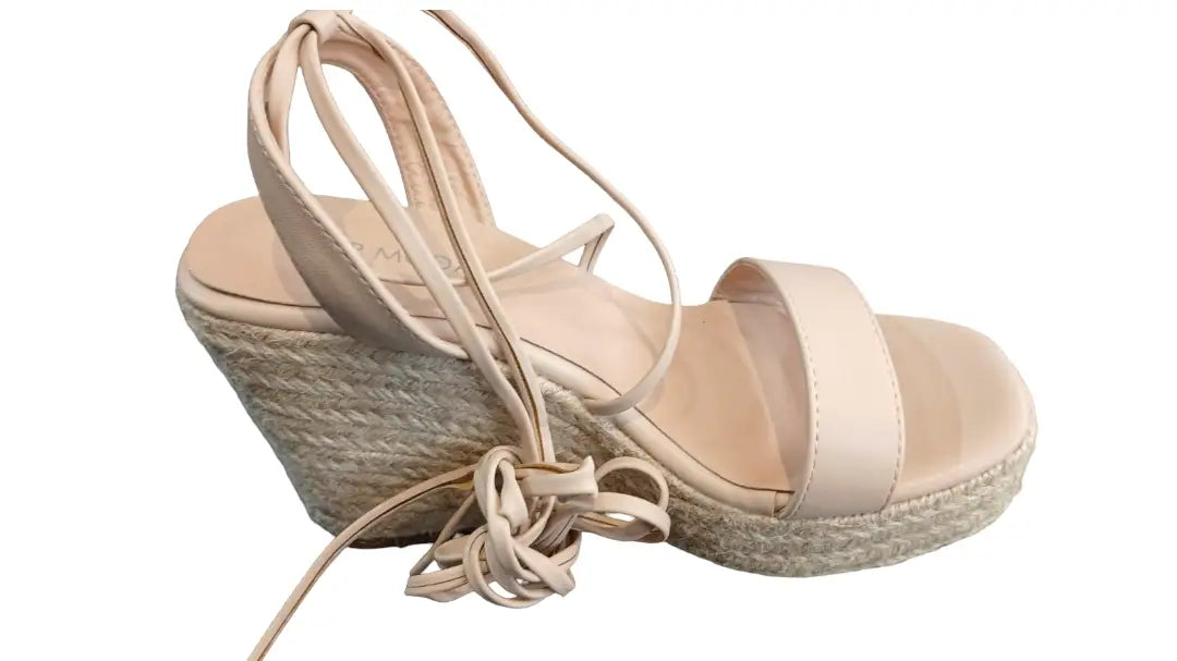 Sandalias de plataforma con cordones - Ref: PLATA-22-160