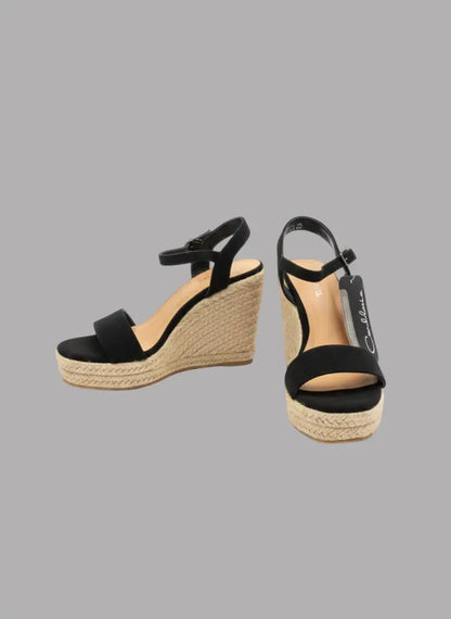 Sandalias tipo alpargata con plataforma