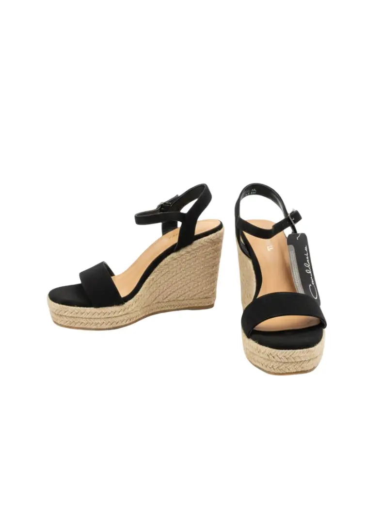Sandalias tipo alpargata con plataforma