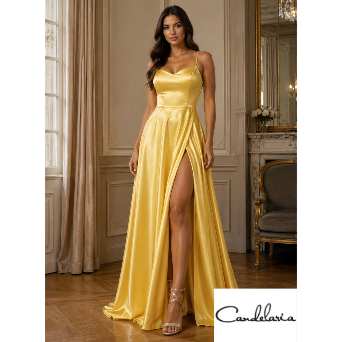 Vestido largo glam - Ref: CA1053-320