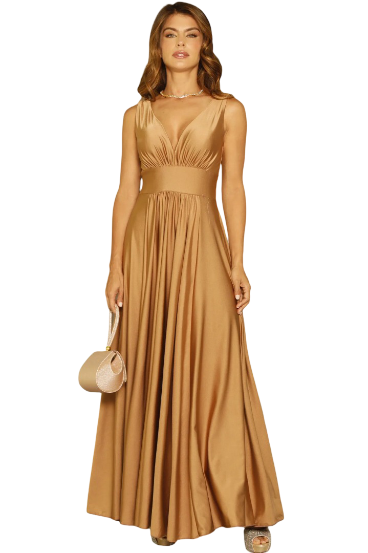Vestido largo para eventos -Ref: 8153-360