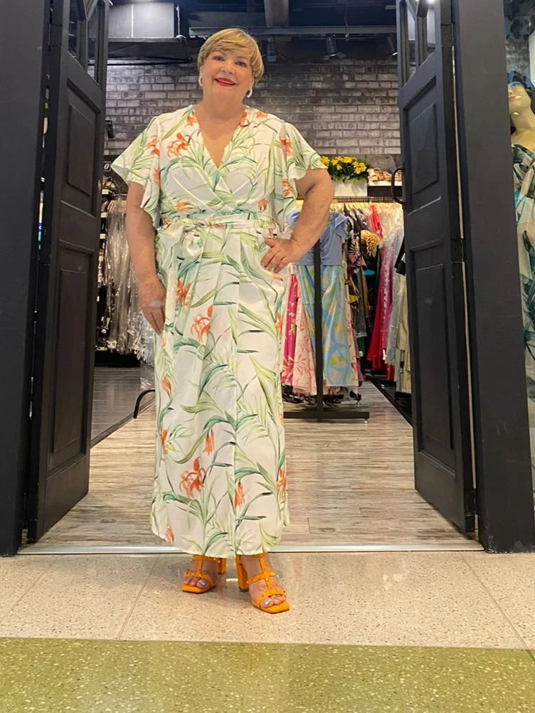 Vestido plus mujer - Débora