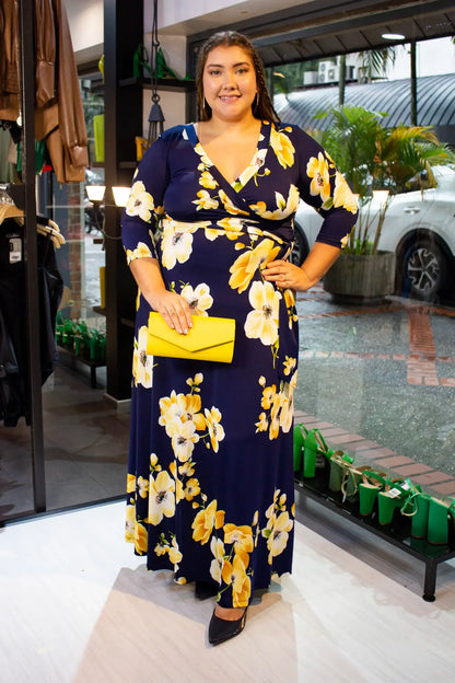 Vestido plus mujer - Naia