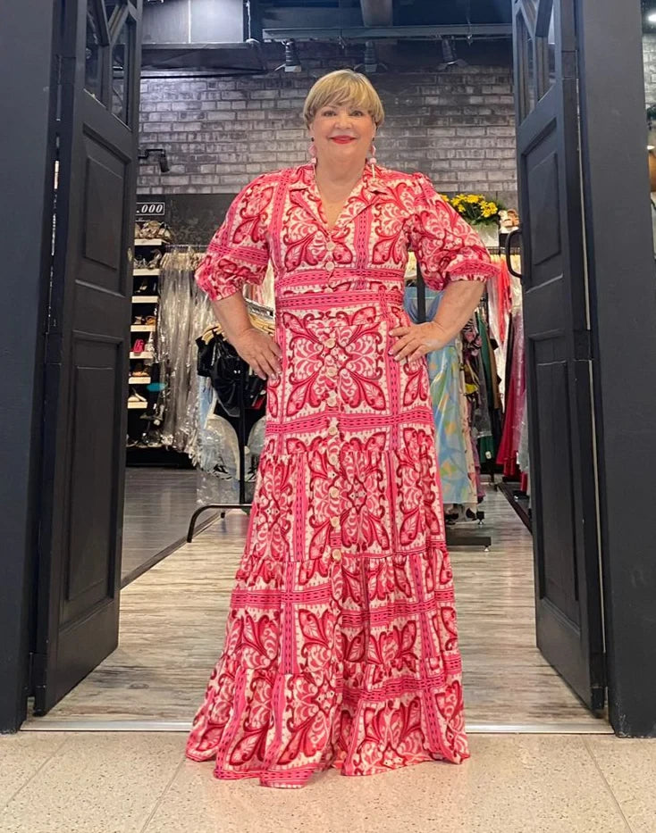 VESTIDO PLUS MUJER - KARINA