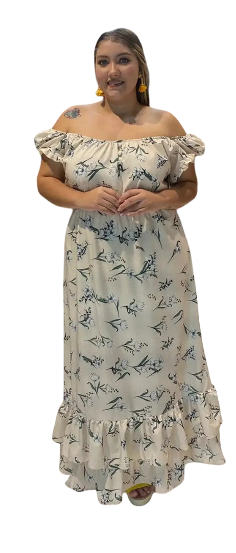 Vestido plus mujer -  Almudena