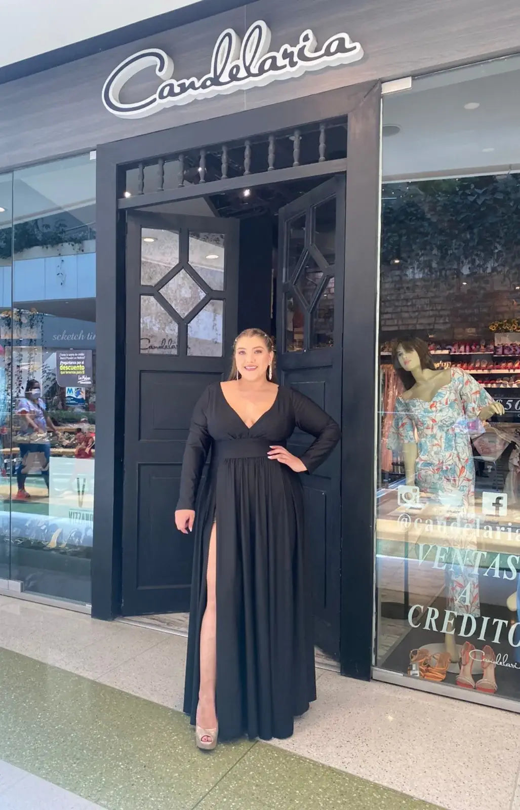 Vestido plus mujer - Berta