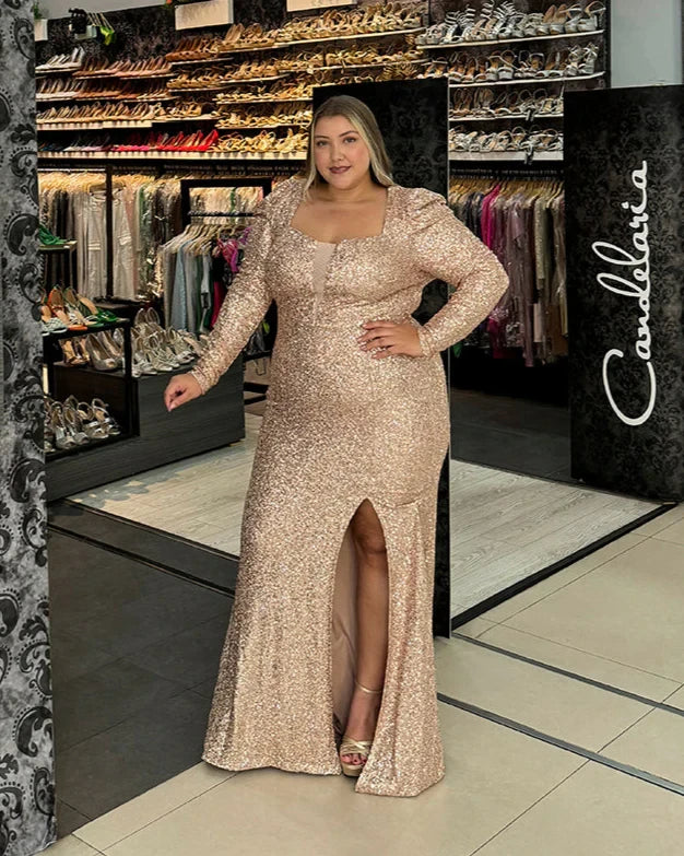 VESTIDO PLUS MUJER - JENNIFER