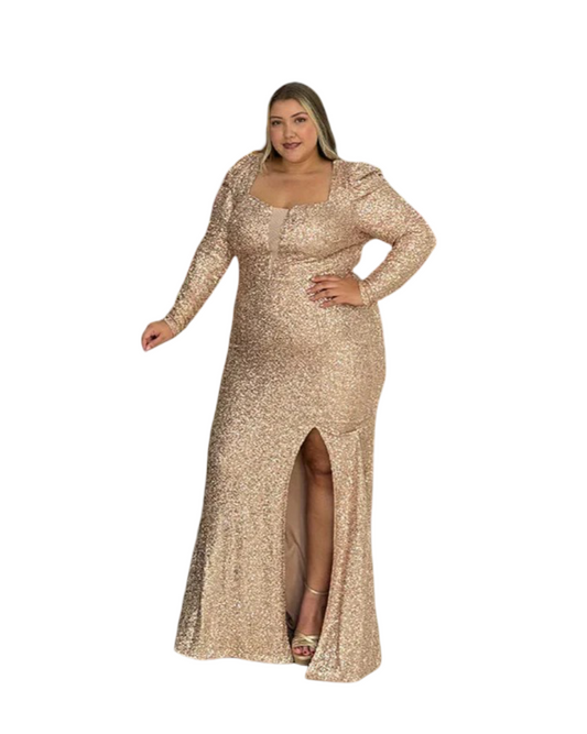 Vestido plus mujer - Macarena