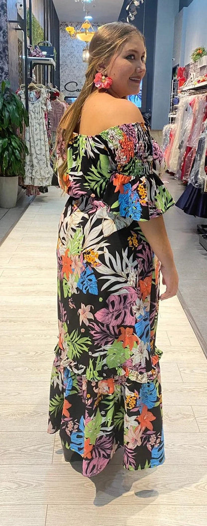 Vestido plus mujer - Ágata