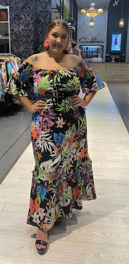 Vestido plus mujer - Ágata