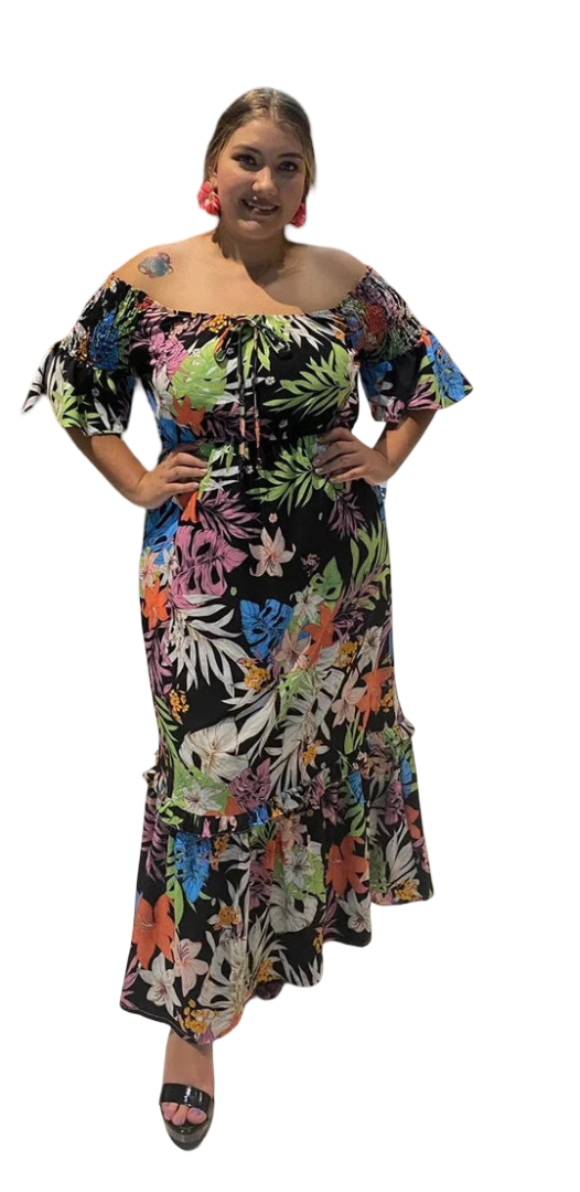 Vestido plus mujer - Ágata