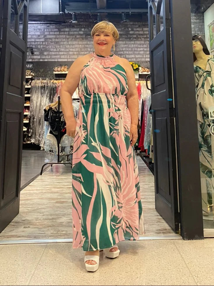 VESTIDO PLUS MUJER - ANDREA