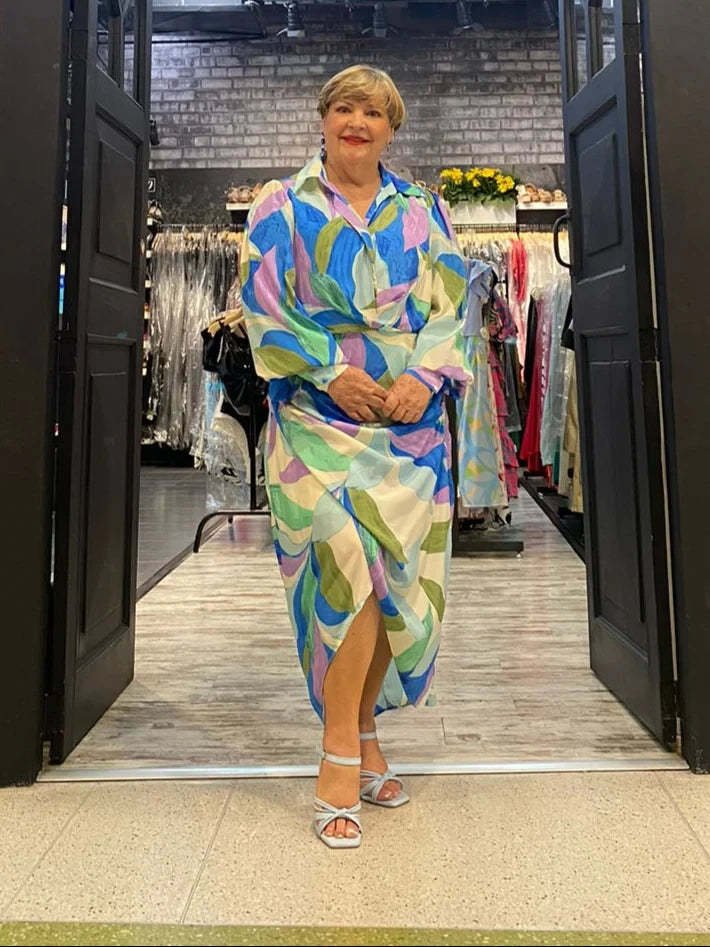 Vestido plus mujer - Dana