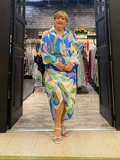 Vestido plus mujer - Dana