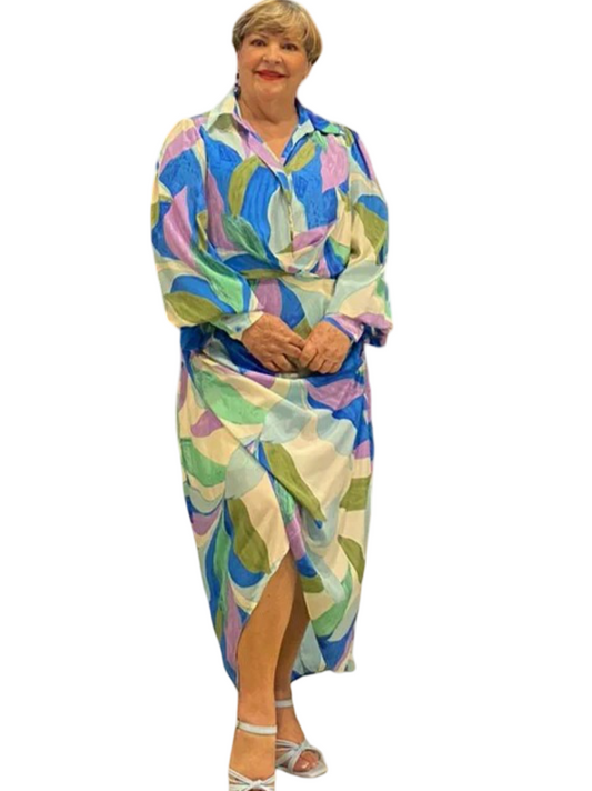 Vestido plus mujer - Dana