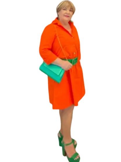 Vestido plus mujer - Amparo