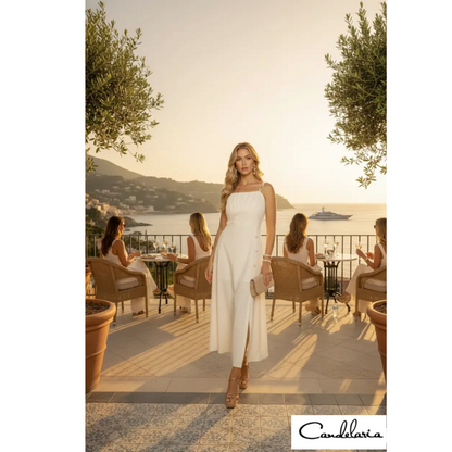 Vestido casual  con botones