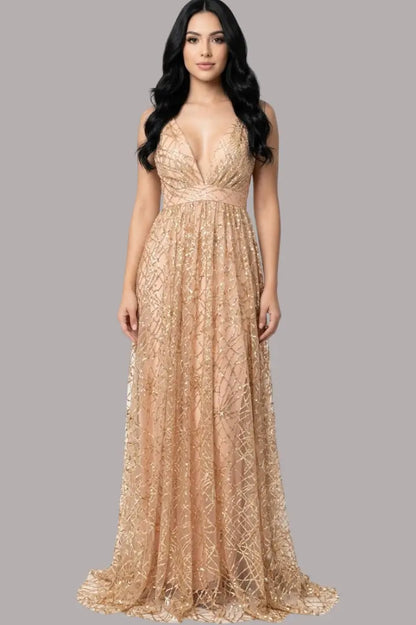 Vestido noche de gala - Ref: LD5285-290