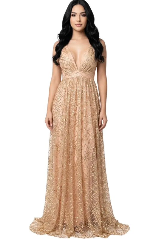 Vestido billante para noche de gala - Ref: LD5285-290