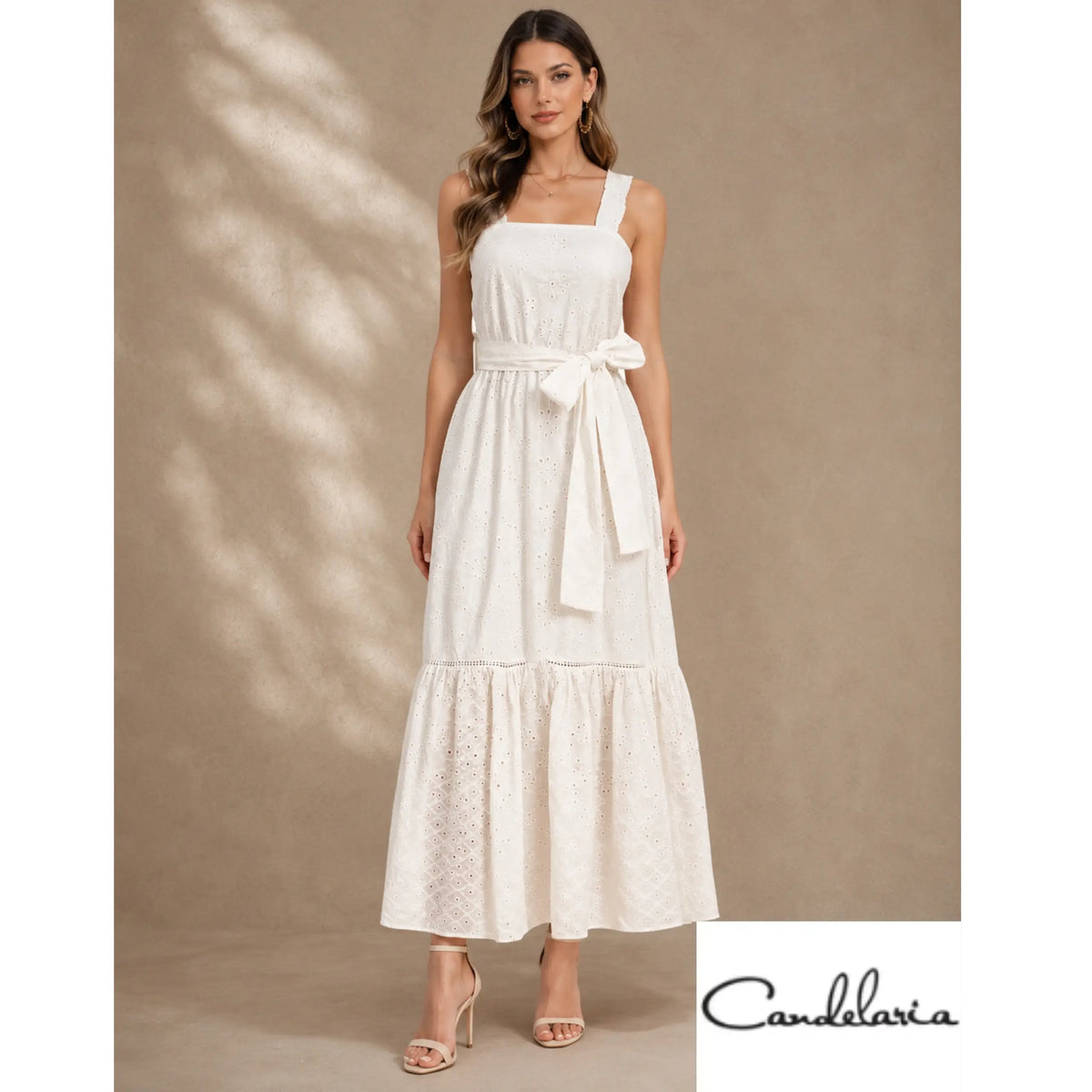 Vestido blanco verano - Ref: 14021