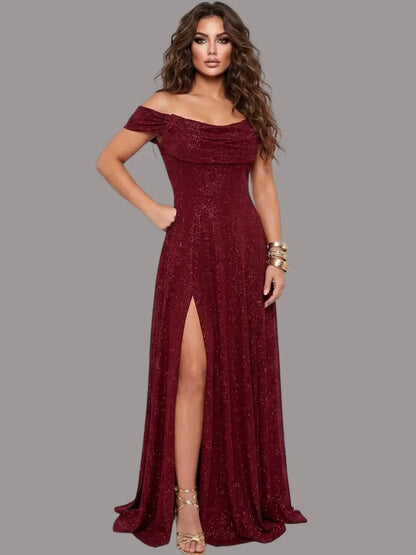 Vestido brillante para noche - Ref: 8258-31