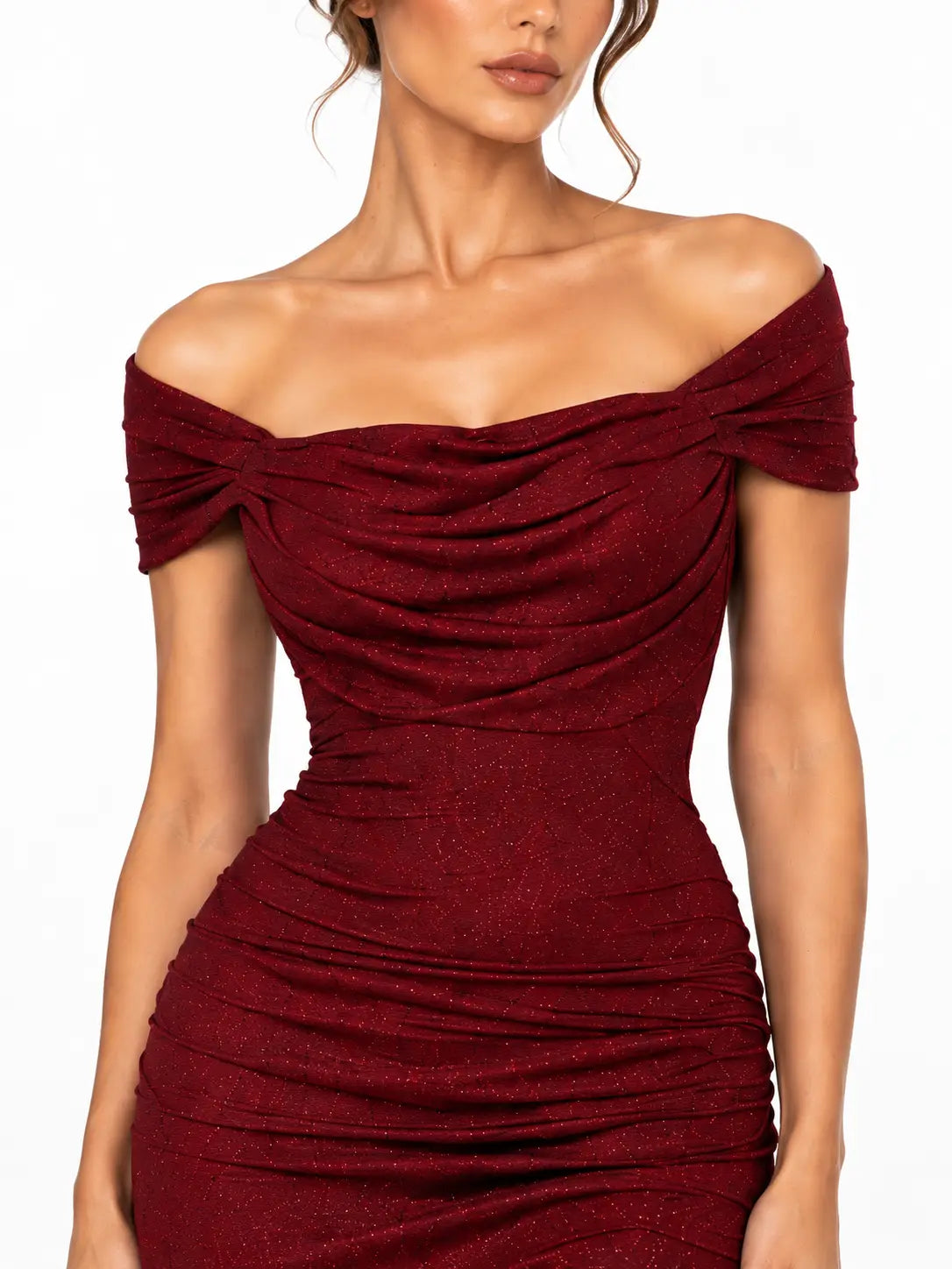 Vestido brillante largo